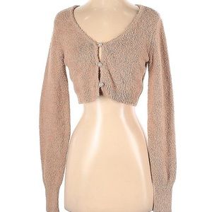 Reformation Lotte Cropped Cardigan